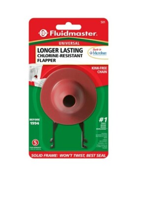 Fluidmaster 501 Universal Longer Lasting Chlorine Resistant Toilet ...
