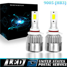 For Ford F-150 2005-2007 9006 6000K Super Bright White LED Headlight Bulbs