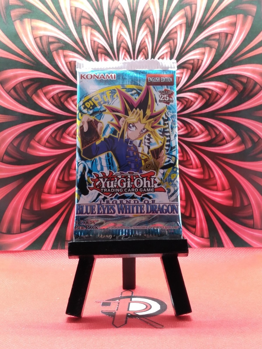 Yugioh "Legend of Blue-Eyes LOB" 9-Card 25th Anniversary Sealed Booster Pack X1 | eBay Yugioh "Legend of Blue-Eyes LOB" 9-Card 25th Anniversary Sealed Booster Pack X1 | eBay