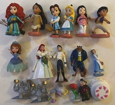 Disney Store Animators Collection Figures X6 & Mis. Figures - Beauty And Beast