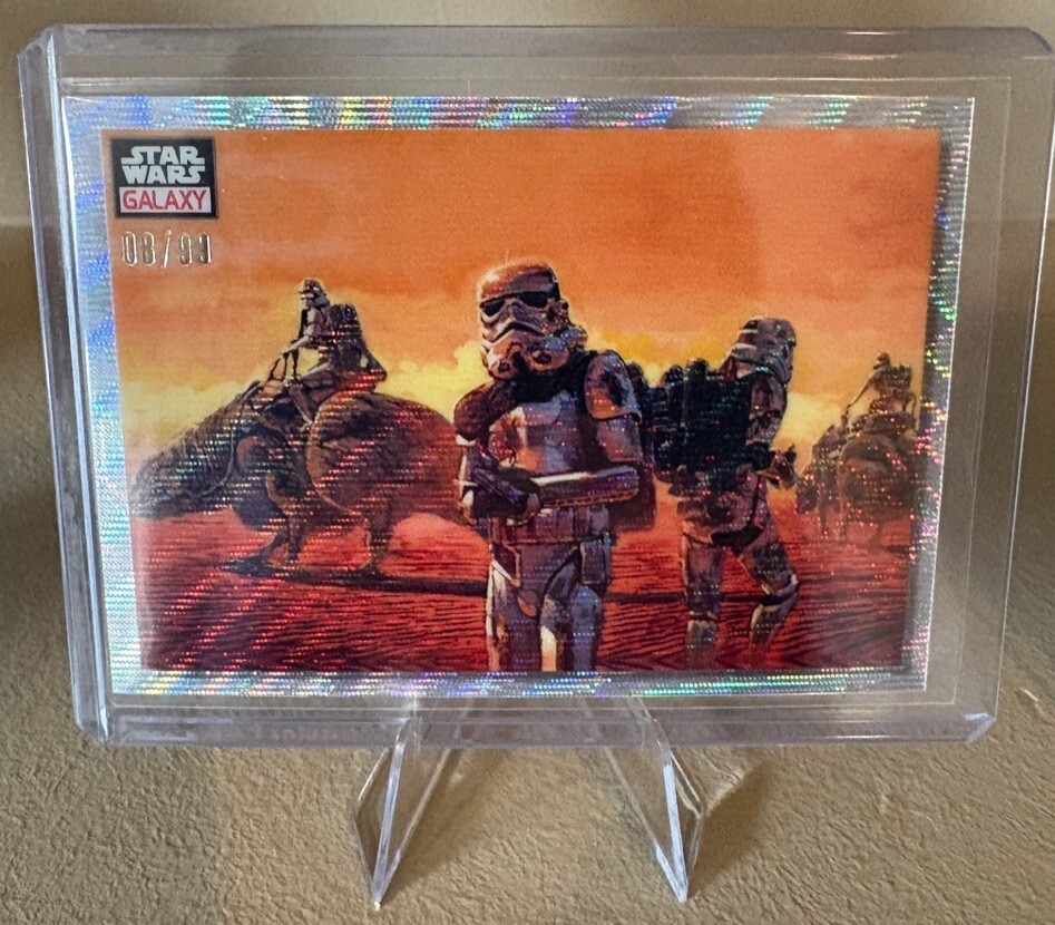 2023 Topps Star Wars Chrome Galaxy Wave 8/99- #85 Sandtroopers