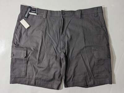 NEW Big Mens Size 48 Roundtree Yorke Cargo Shorts Cotton (9