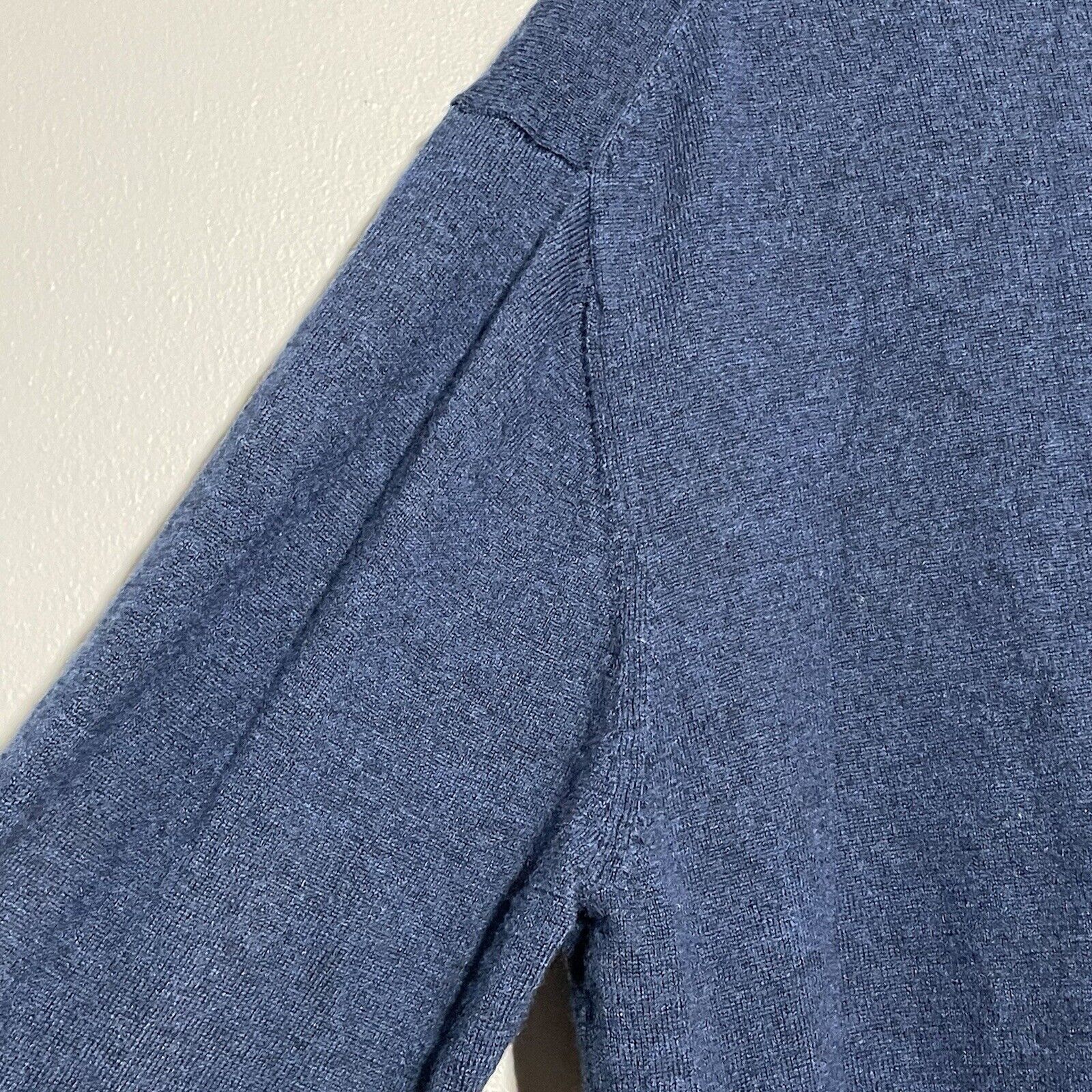Turnbury Men Vneck Sweater Extra Fine Merino Wool… - image 3