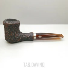 BREBBIA PIPE NAIVE RUSTIC ROCKY BROWN 7013 FS MADE IN ITALY