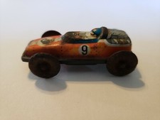Vintage Tin Race Car Litho W. Germany