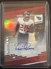 2021 Panini Prestige Football Derrick Henry Xtra Points Red Auto Autograph SSP