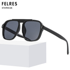 Men Women Square Sunglasses Outdoor Driving Travel Fashion Glasses UV Protection