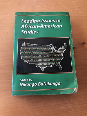 Leading Issues In African American Studies - Nikongo BaNikongo 1977