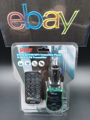 New Pyle PMP3G2 Mobile MP3/MP4/USB and Micro SD Player FM Transmitter