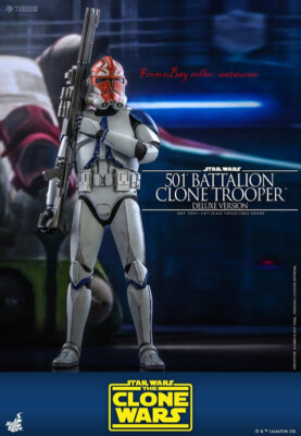 【新品未開封】TMS023 DX版501st HotToys 1/6 Tms023 Star Wars 501st Battalion Clone Trooper Deluxe