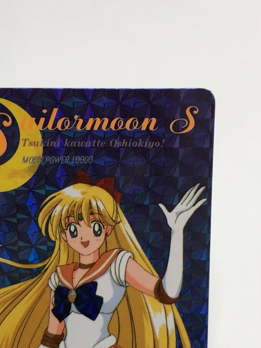 Sailor Moon Card Mina Aino Sailor Venus Amada Prism Holo