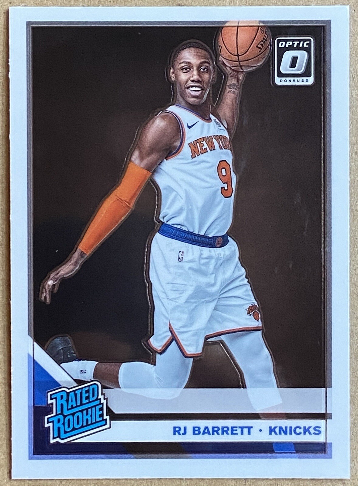 2019-20 PANINI DONRUSS OPTIC RJ BARRETT RATED ROOKIE RC #178 EX+ NEW YORK QTY