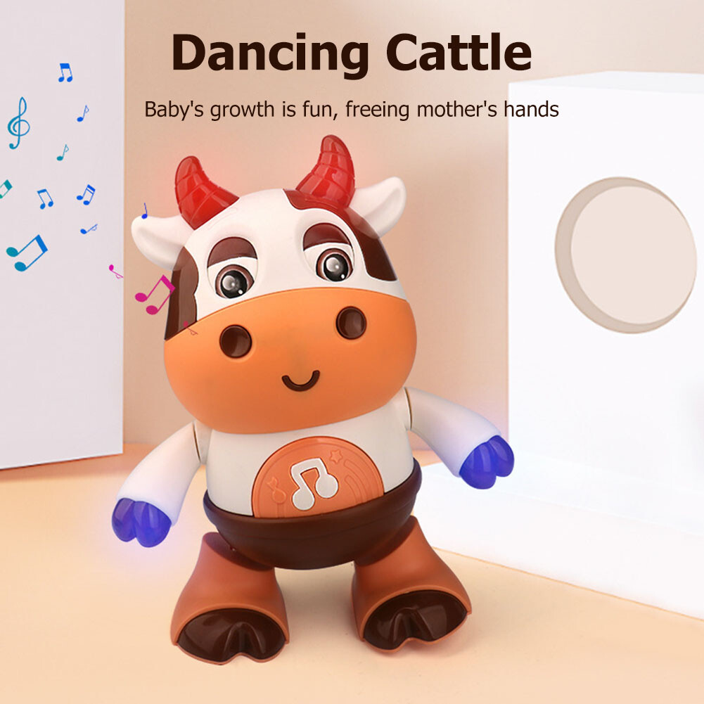 electric-cartoon-cow-doll-plastic-with-music-light-smooth-for-kids