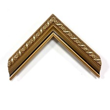 3/4" Readymade Wood Picture Frame Elegant Gold 