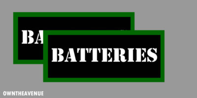 Batteries Labels 3.5