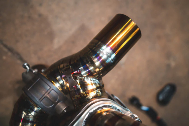 Valvetronic Designs Titanium Valved Exhaust For 07-09 Ferrari F430 Scuderia