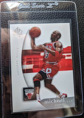 2005 06 UPPER DECK SP AUTHENTIC #12 MICHAEL JORDAN CHICAGO BULLS HOF MINT 