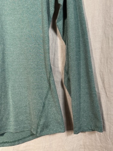 Camiseta REI Media Cremallera Manga Larga Para Hombre Capa Base Talla Mediana M Elastizada Verde - Imagen 3 de 10