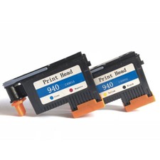 New 2-Pack 940 PRINTHEAD C4900A C4901A Compatible HP OfficeJet Pro 8000 8500