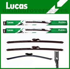 SKODA OCTAVIA ESTATE WIPER BLADES 2012 to 2019 LUCAS 24"  19" + 13" QUALITY REAR