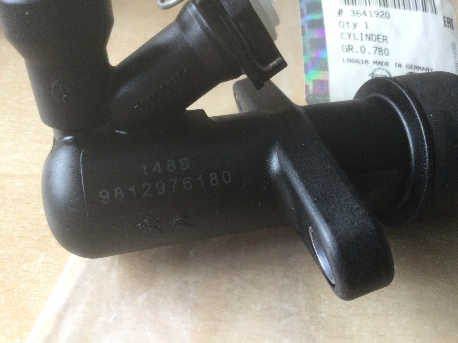 GENUINE VAUXHALL CROSSLAND X 1.6 MANUAL TRANS CLUTCH SLAVE  