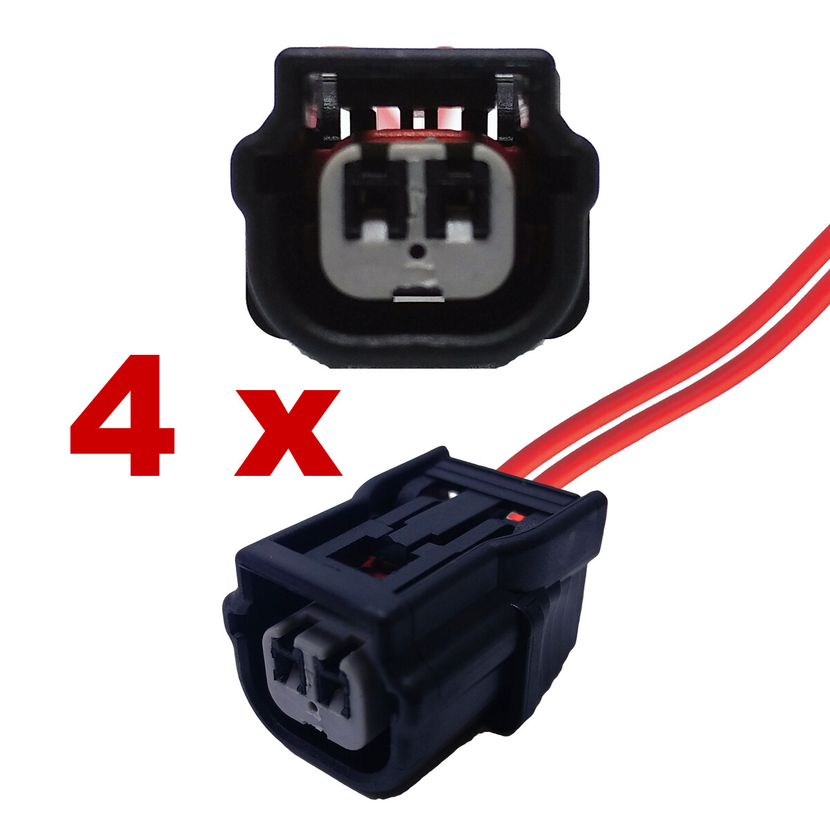 Connettore iniettore - SUMITOMO 2-pin with cable (4 x FEMALE) iniezione motore