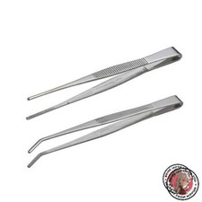 NEW ANEX Tweezers Stainless Steel Serrated Type 150mm Set of 2
