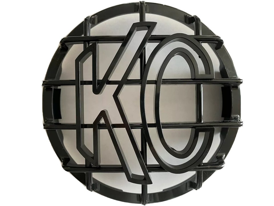 KC light cover, KC HiLITES 6” Black Stone Guard, kc rock guards eBay
