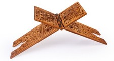 Wooden Folding Quran Stand,Natural Wooden Book Holder,Bible Holder,Ramadan Gifts
