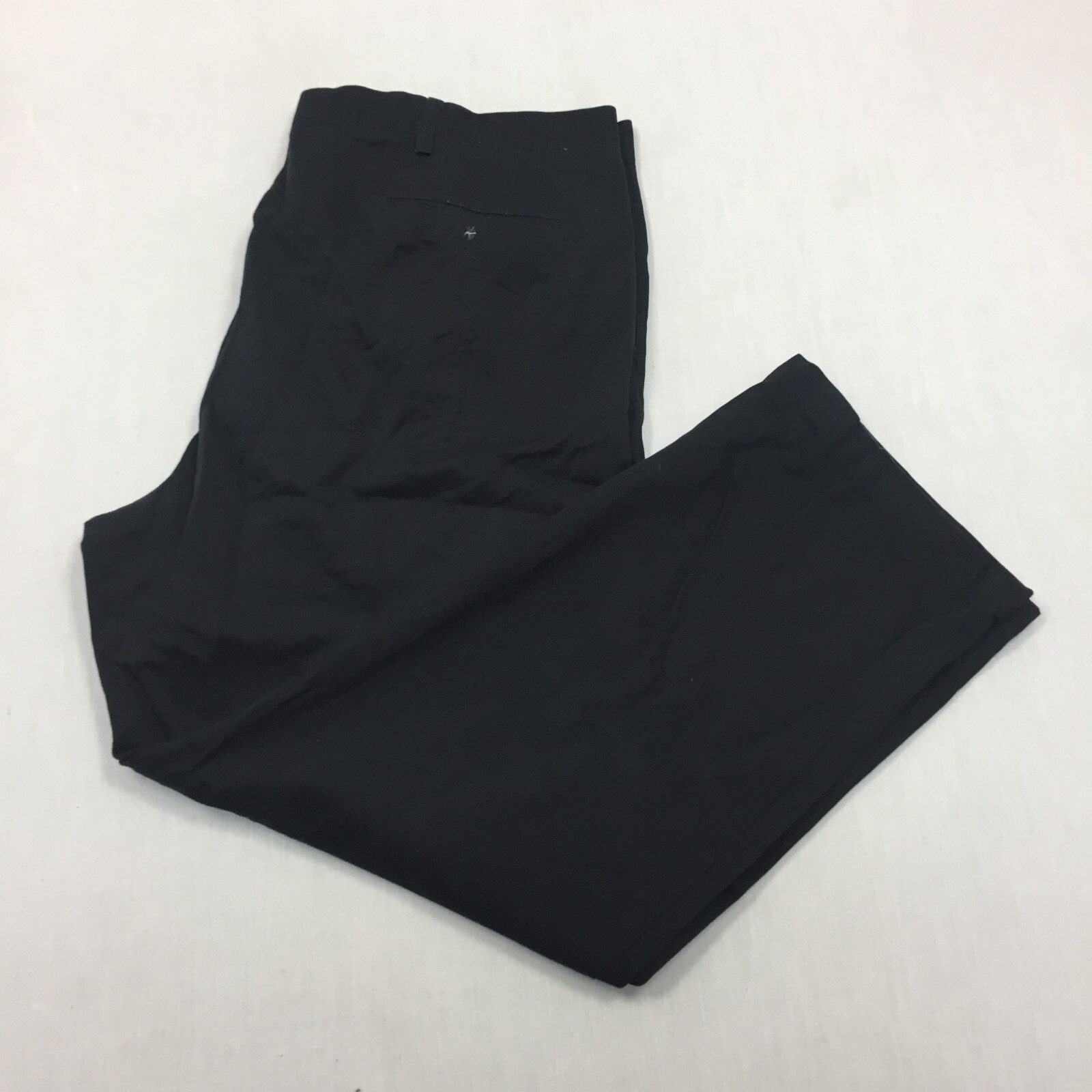 Dockers D4 Relaxed Fit Chino Pants for Men Size 42W 30L Black Cotton