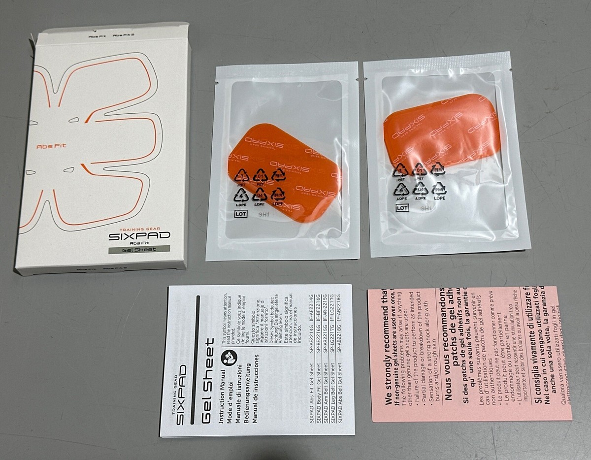 SIXPAD - SIXPAD Abs belt用　Gel Sheet Amazon.co.jp: MTG SIXPAD シックスパッド アブズベルト高電導