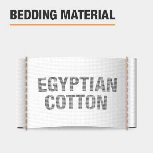 Sábana Ajustable 1 Pc Bolsillo Profundo 1000-TC 100% Algodón Egipcio Todas las Tallas y Color Sólido Foto 4 de 4