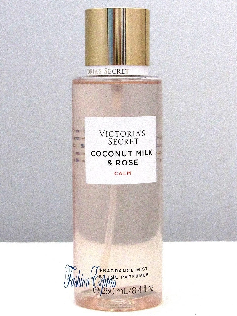 VICTORIA'S SECRET COCONUT MILK & ROSE CALM FRAGRANCE BODY MIST  SPRAY 8.4 FL OZ