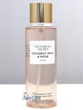 VICTORIA'S SECRET COCONUT MILK & ROSE CALM FRAGRANCE BODY MIST SPRAY 8.4 FL OZ