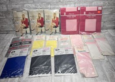 Vintage New in Package Knee Thigh High Stocking Hosiery Panty Hose Lace 16 Pair