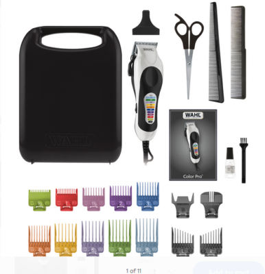 NEW Wahl Color Pro PLUS Home Haircutting Kit 79752 Color Coded