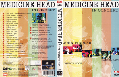 Medicine Head - DVD - Live in Concert London 2003 - DVD von 2005 - NEU + OVP !