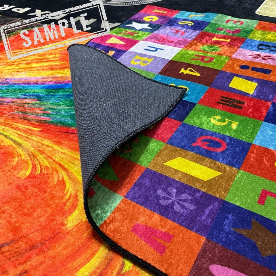 Alfombra de mármol negro y dorado, alfombra moderna, alfombra de salón, alfombra de decoración del hogar Foto 2 de 4