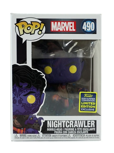 Funko Pop Nightcrawler 2020 SDCC Exclusive Vinyl Figure #490