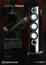 2010 Monitor Audio Speakers PRINT AD Great Room Decor! (1051)
