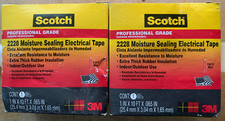 LOT OF 2 Scotch  Professional Grade 2228 Moisture Sealing Electrical Tape 10 FT
