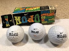 NIKE 3 White Mojo Golf PLAY TO LIVE Balls Be One with Your Ball Lot