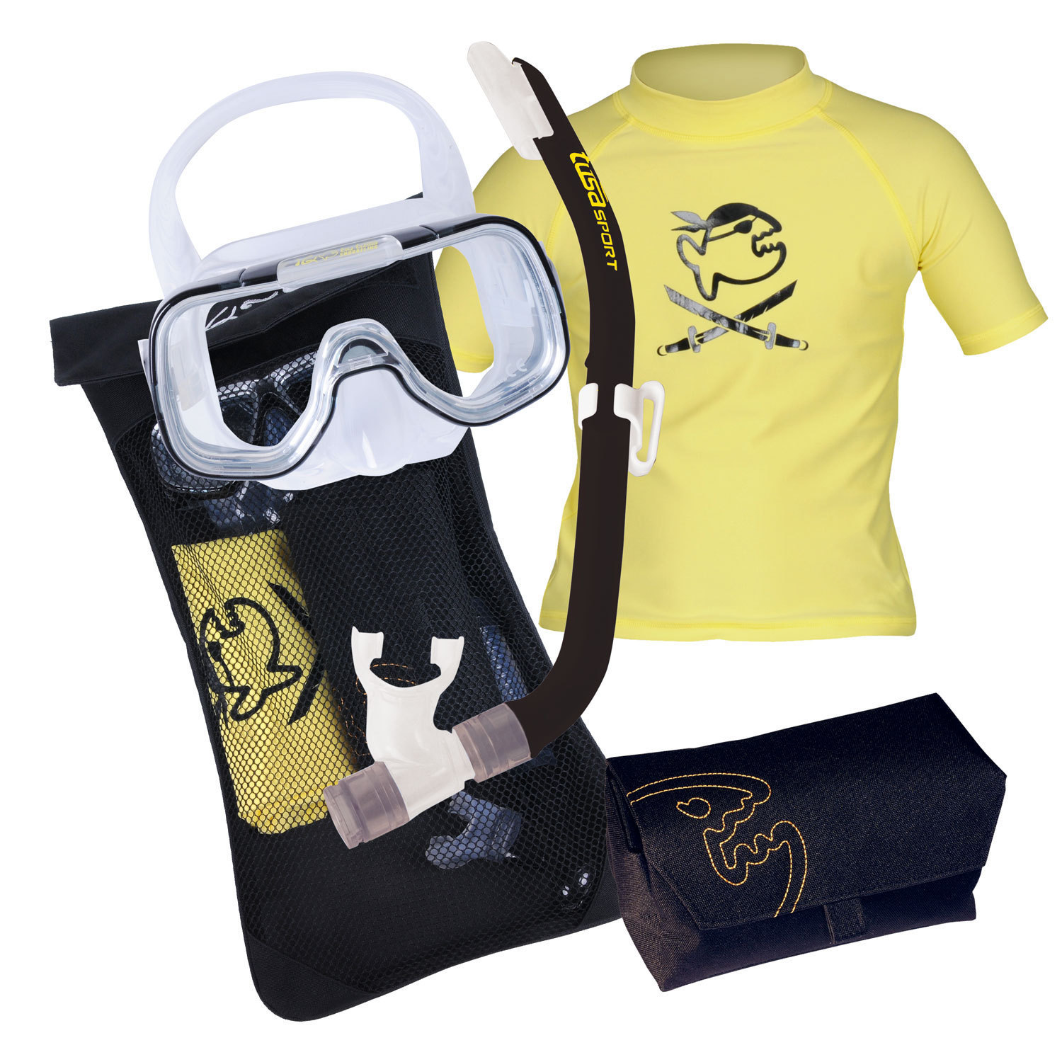 Grosshandel Aus Usa Iq Schnorchelset Uv300 Kids Yellow 5787 2228 Neu Billigste Outlet Stores Mediguru Com