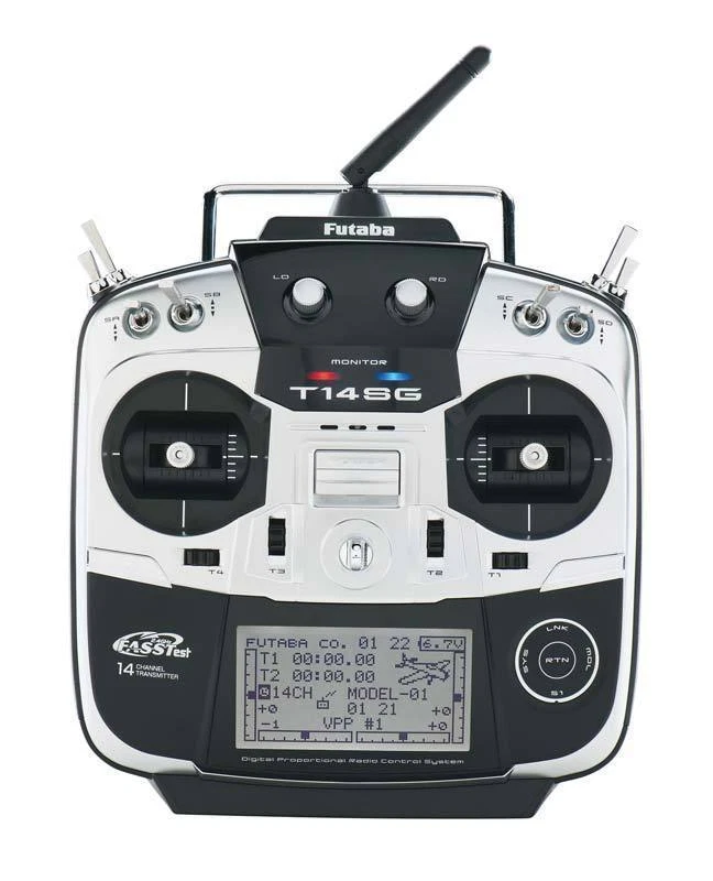Futaba 14SG 14SGH Heli Radio Mode 2 FASST 2.4ghz RC Transmitter Only Version