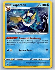 Vaporeon (Cosmos Holo) 030/185 Miscellaneous Cards & Products LP