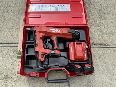 Hilti BX4-22 Nuron Framing Gun W/ 2 Batteries, Charger, & Case