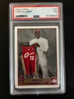 2003 Topps Draft Pick #1 LeBron James #221 Rookie Card PSA 7