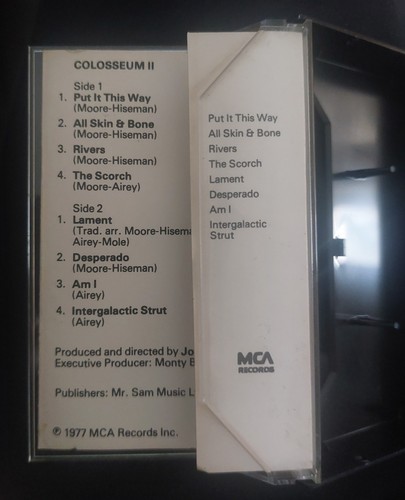 COLOSSEUM II - "ELECTRIC SAVAGE" 1977 UK MCA Records ~ TC-MCF 2800 - Picture 6 of 6