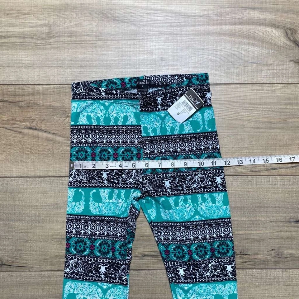 Leggings Rue 21 Mujer Junior Estampado Geométrico Elefante Talla Pequeña Multicolor Foto 3 de 4