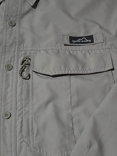 Camisa de pesca Eddie Bauer XL Performance para hombre ventilada al aire libre pescador camping - Imagen 2 de 9